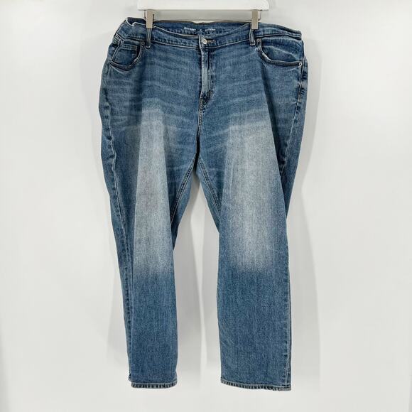 Old Navy Mid Rise Boyfriend Jeans 18 - Picture 1 of 3